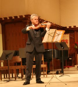Martin Chalifour, Concertmaster, Los Angeles Philharmonic performing a solo at St. Edmunds