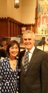 Laureen Chang, 75th Anniversary Event Chair and Martin Chalifour
